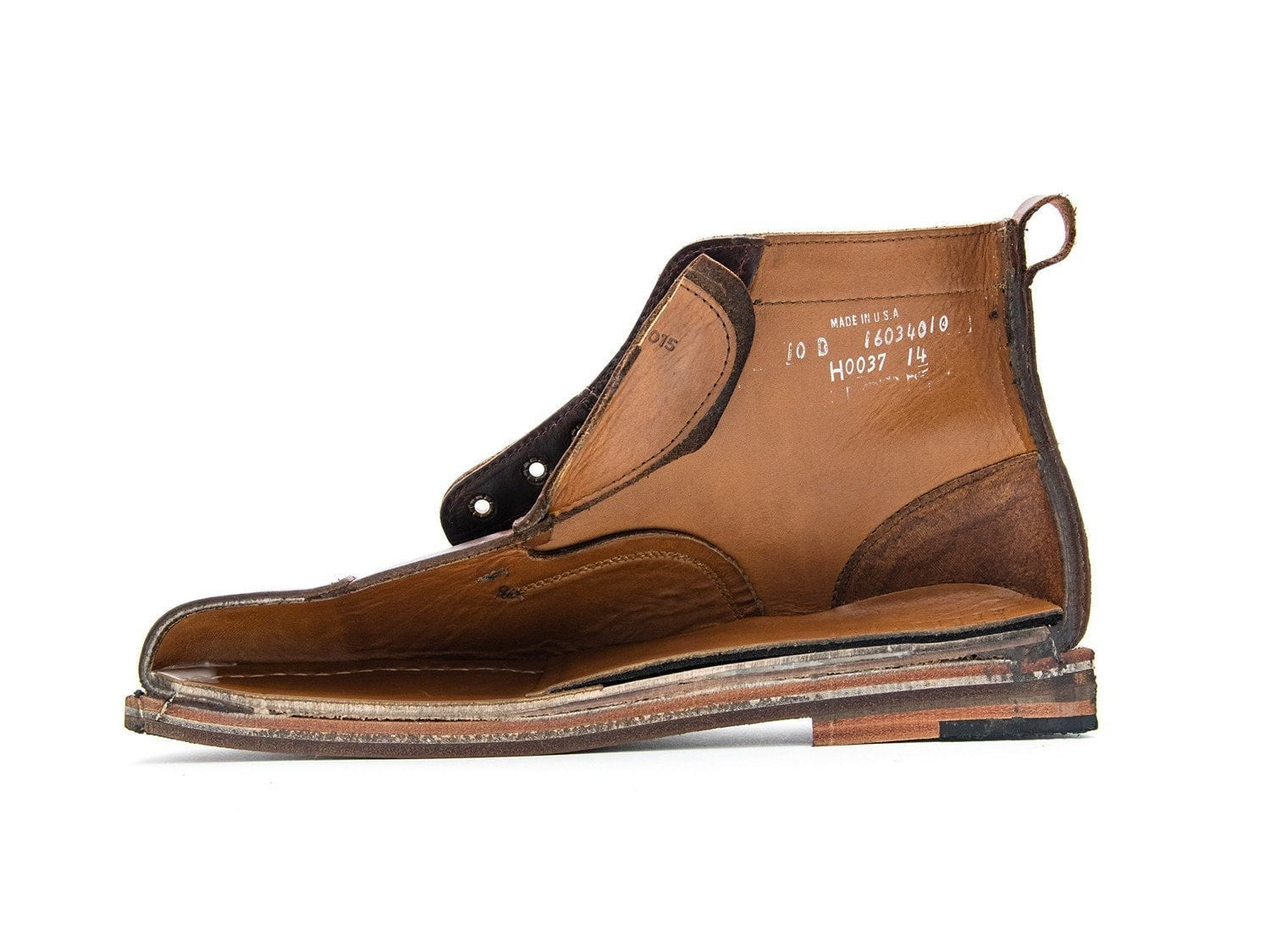 Half-cut boot