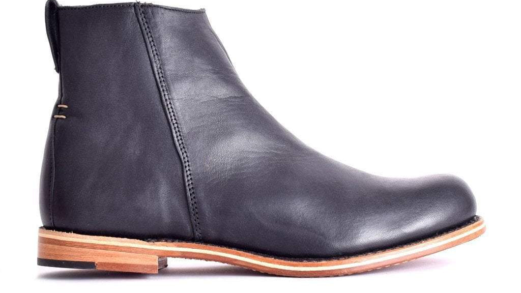mens black boots