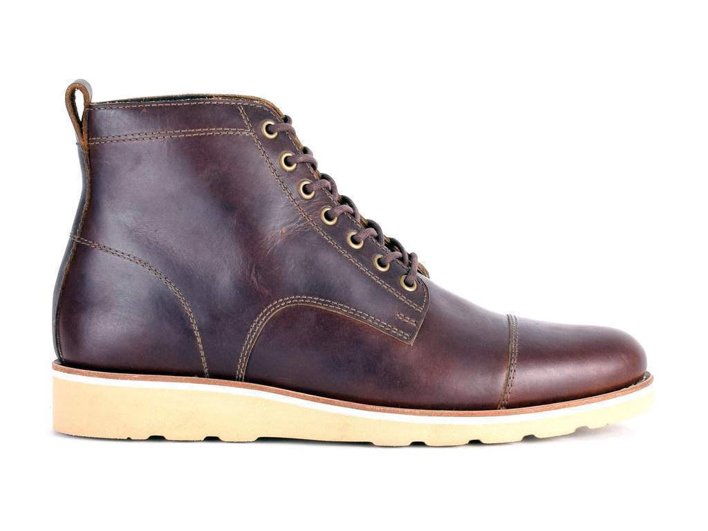 mens brown leather ankle boots