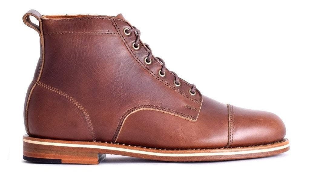 mens dark brown leather boots