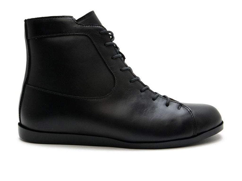 men's leather boots for snow