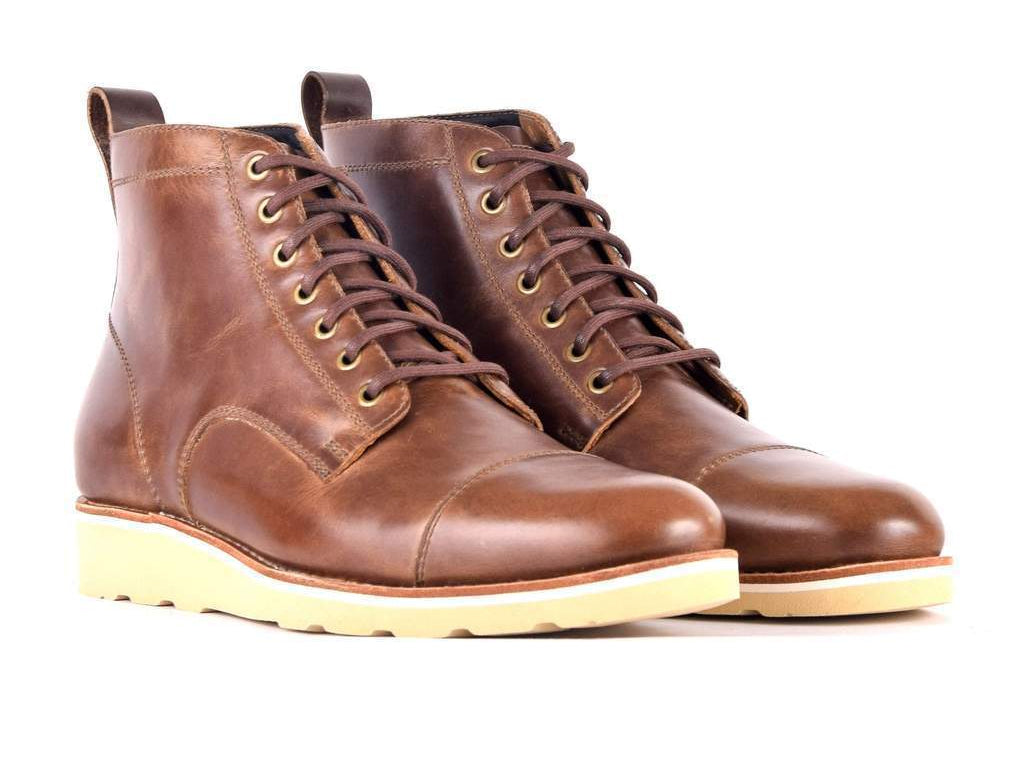 men's leather urban boots