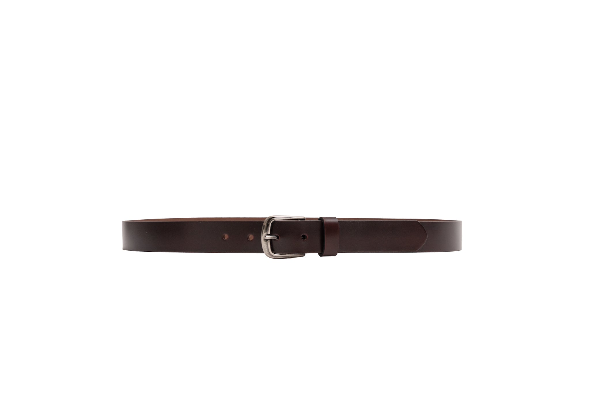 HELM Belts Silver Buckle Standard Width Belts